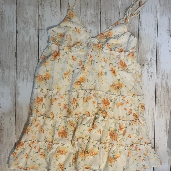 NWT No Comment NY•LA Boutique Floral Sundress slip-on size medium - Picture 11 of 14